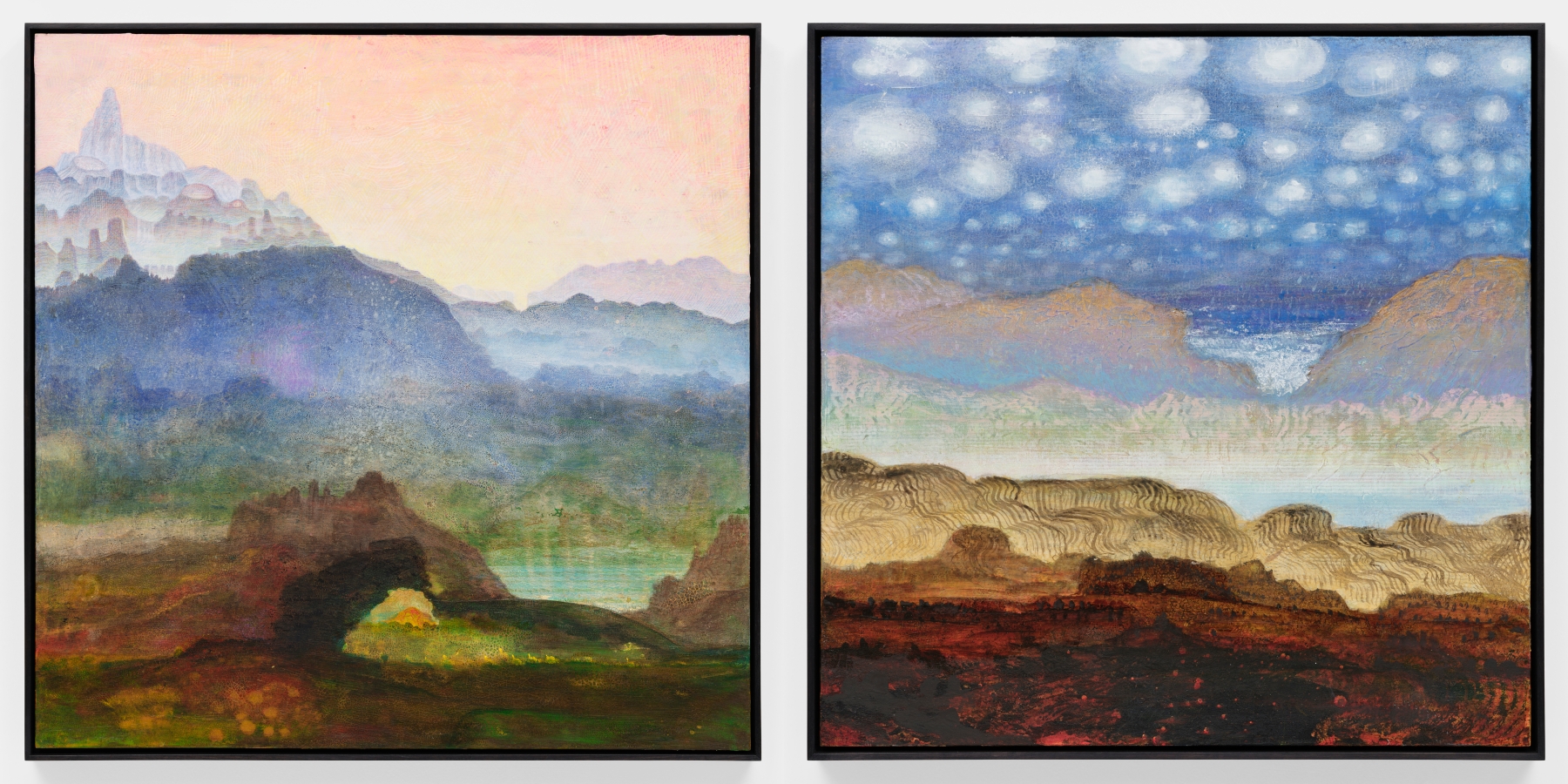 Left: Joan Nelson, Untitled, 2022

Right: Joan Nelson, Untitled, 2022