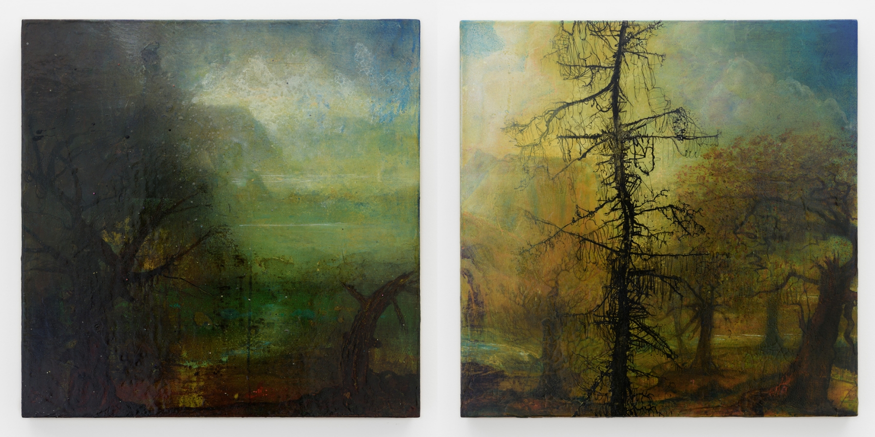 Left:&nbsp;Untitled, 2010 (JN 722)
Right:&nbsp;Untitled, 2010 (JN 731)
Inquire